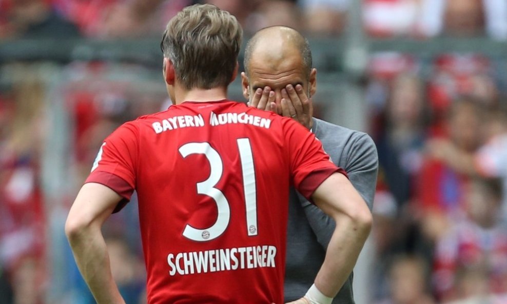 Schweinsteiger i Guardiola