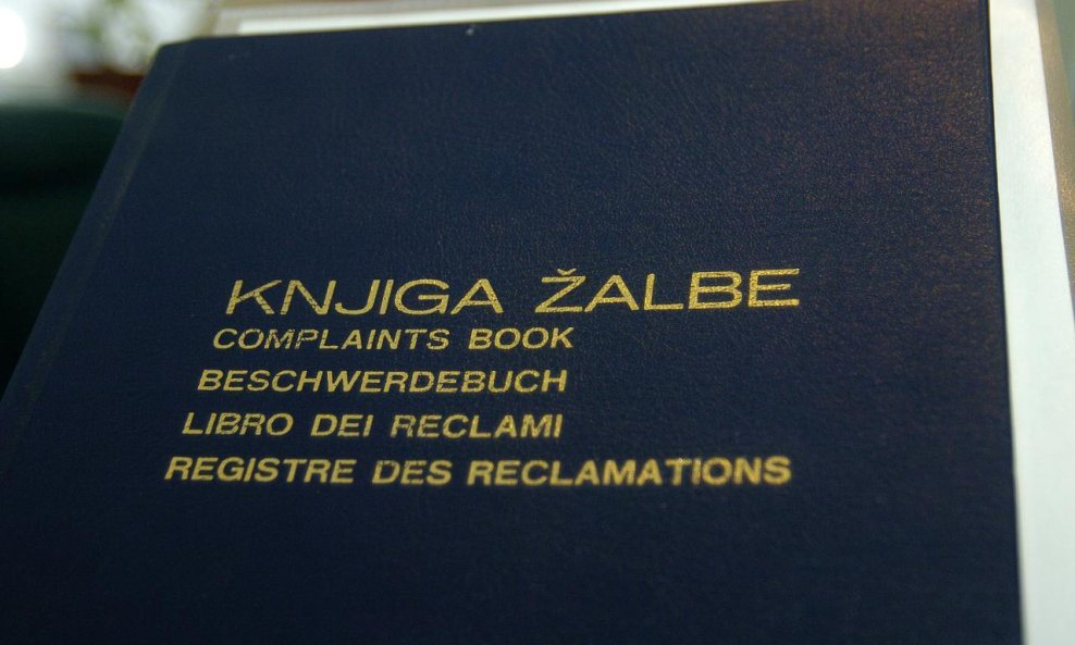 knjiga žalbe