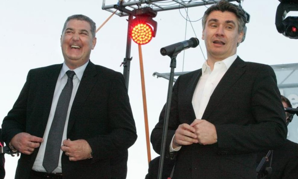 Zoran Milanović i Ivo Baldasar