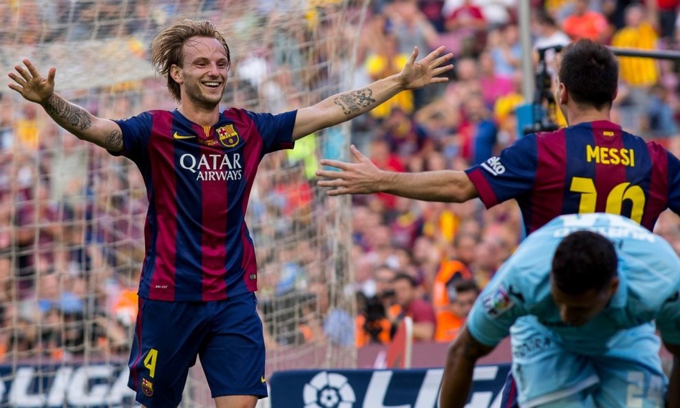 Ivan Rakitić i Leo Messi