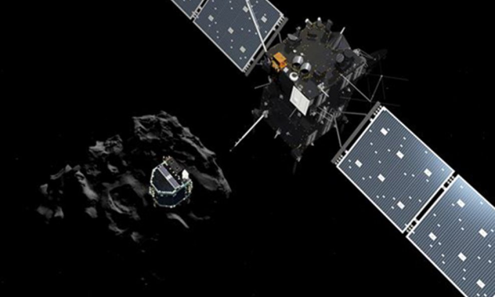 TV emisija 'Spuštanje na komet: misija Rosetta'