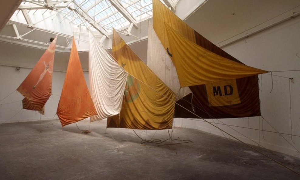 Jannis Kounellis UNTITLED (SAILS) 1993 Venice Biennale