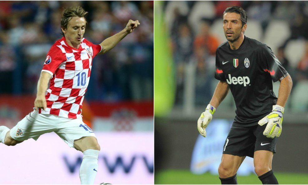 Buffon Modrić