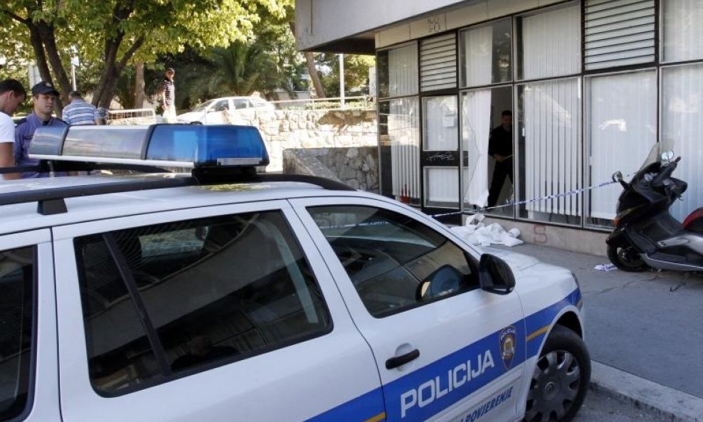 vandalizam u splitu vijeće srpske nacionalne manjine policijski očevid