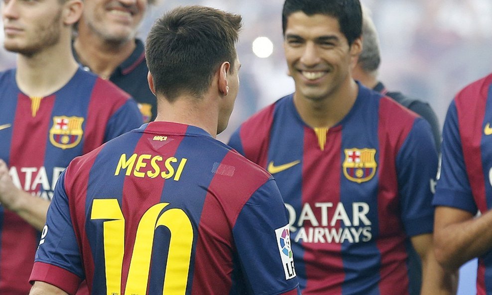 Luis Suarez i Lionel Messi