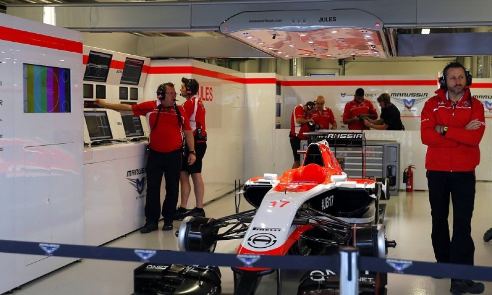Marussia Formula One driver Jules Bianchi