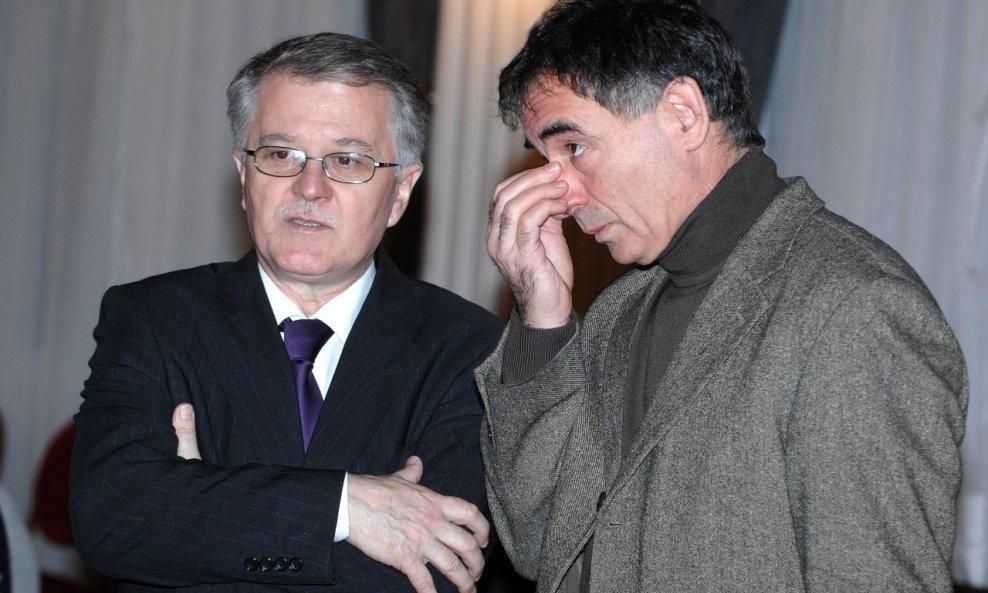 Radivoj Cvetićanin i Milorad Pupovac