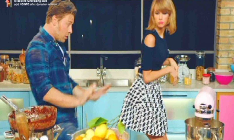 Jamie Oliver i Taylor Swift