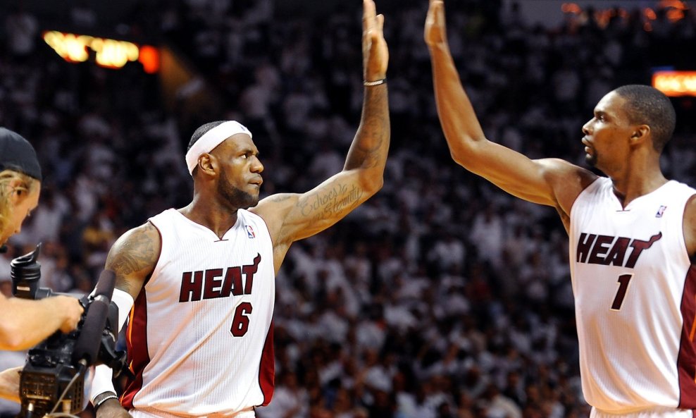 LeBron James i Chris Bosh