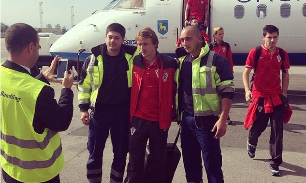 Luka Modrić i obožavatelji