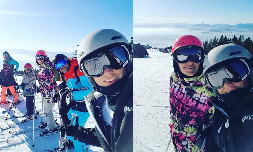 Ines Preindl na skijanju
