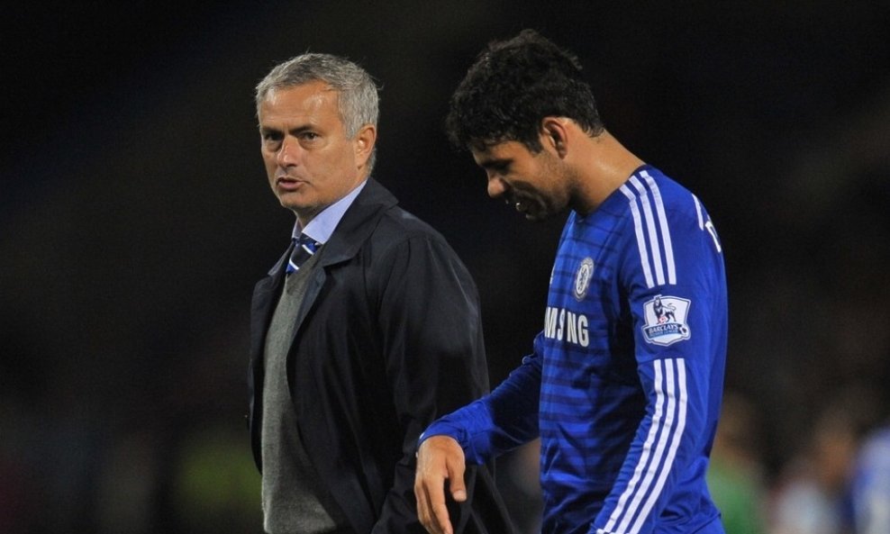 Jose Mourinho i Diego Costa