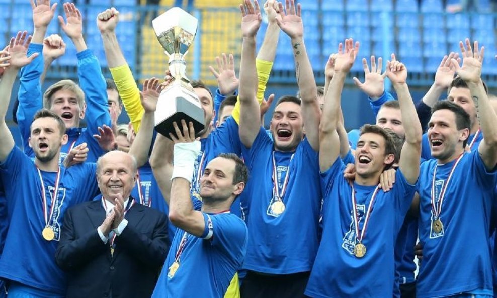 Dinamo - slavlje titule 2014