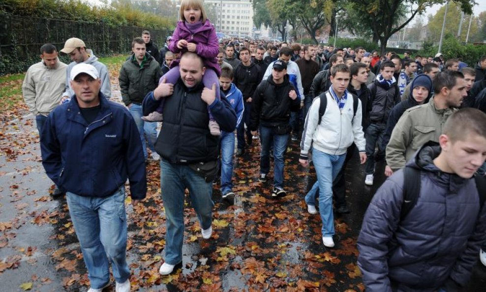 Bad Blue Boys BBB navijači Zajedno za Dinamo