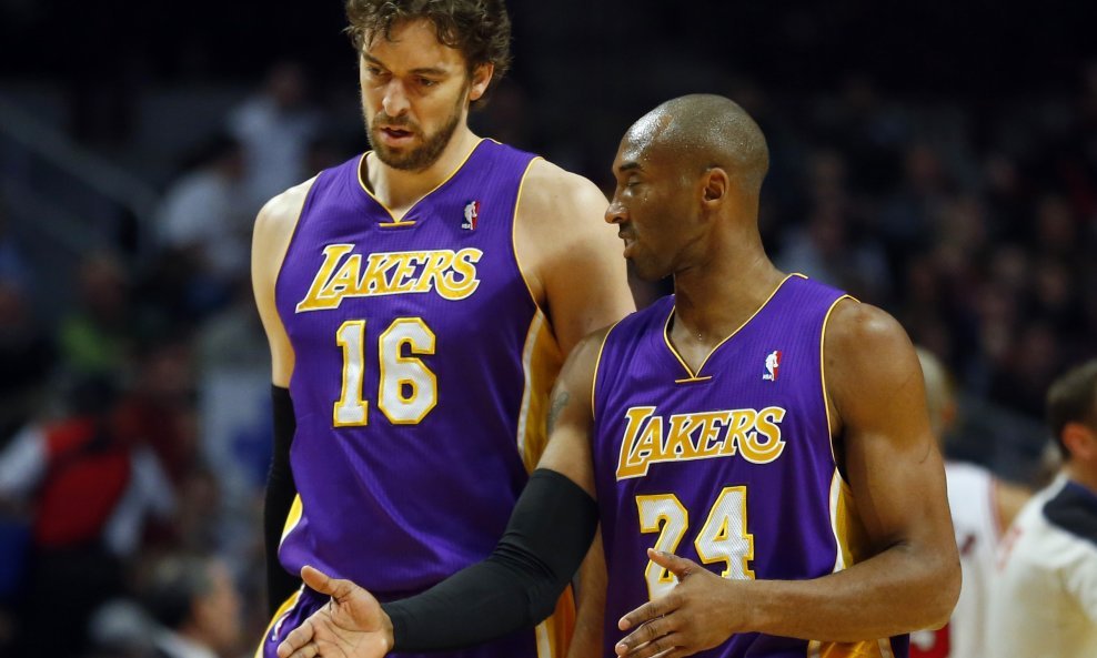Pau Gasol i Kobe Bryant
