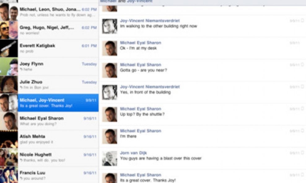 Facebook iPad app 2