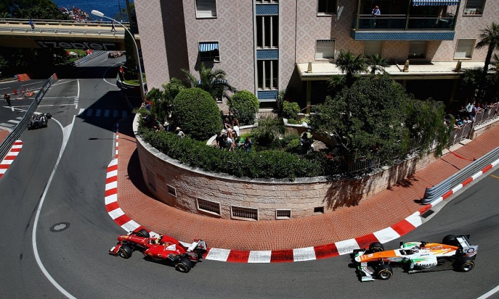 Alonso i Sutil - Monako