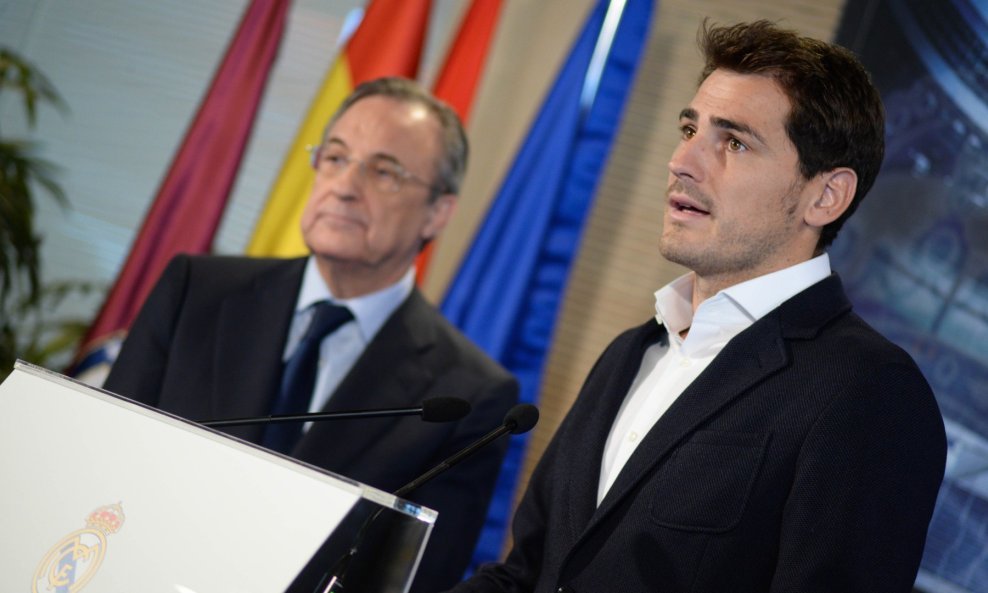 Iker Casillas Florentino Perez