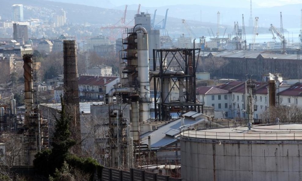 Rafinerija u Rijeci 