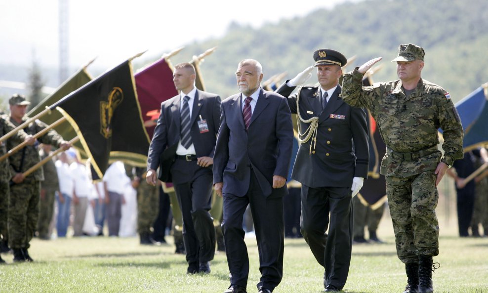 Stjepan Mesić i Mladen Kruljac