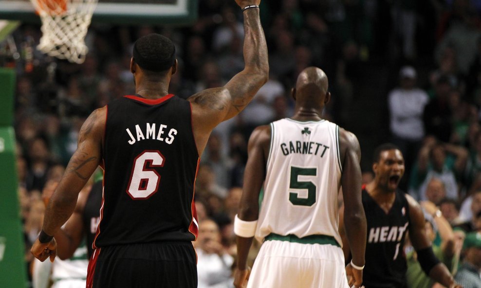 LeBron James i Kevin Garnett