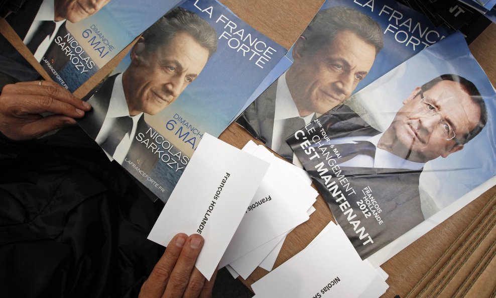 Francois Hoolande Nicolas Sarkozy