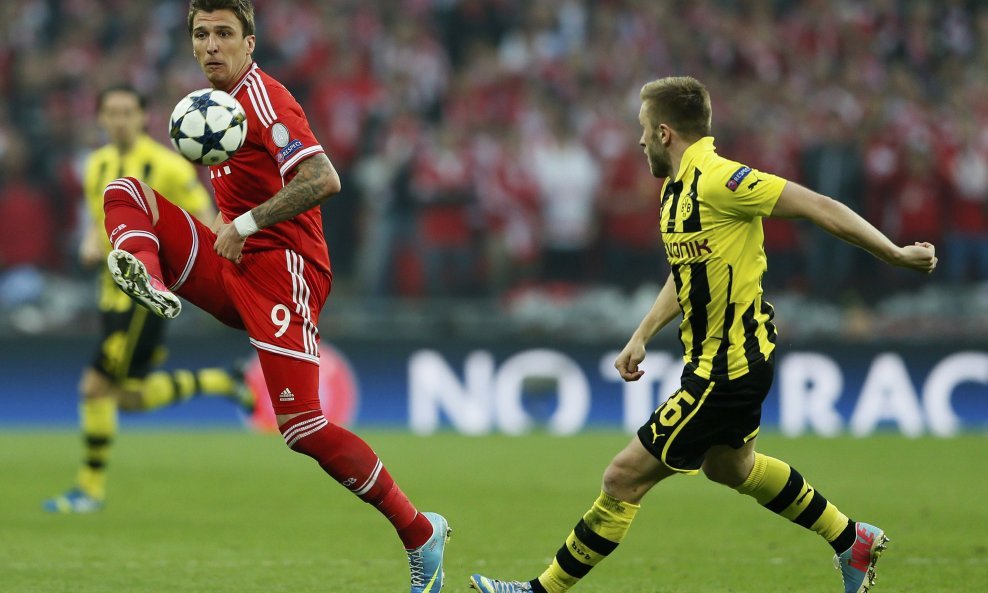 Borussia Bayern finale lige prvaka Mario Mandžukić