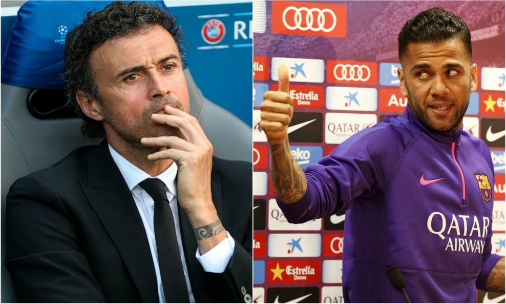 Luis Enrique Dani Alves