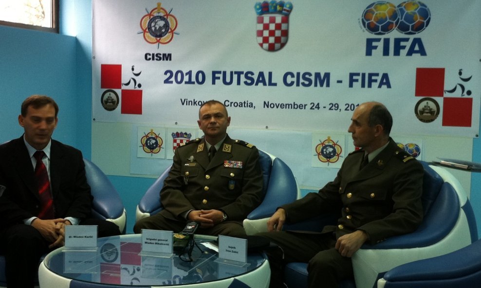 Mladen Karlić , Mladen Mikolčević i Ivan Zubić 