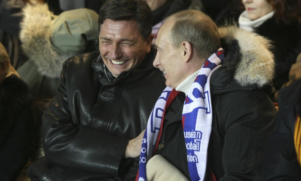 Borut Pahor Vladimir Putin