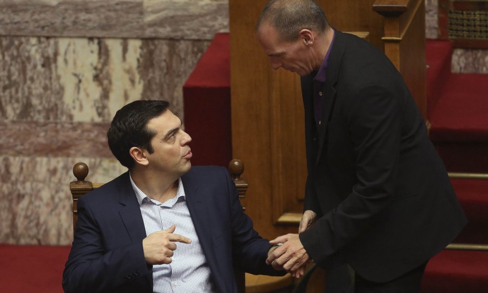 Cipras i Varoufakis