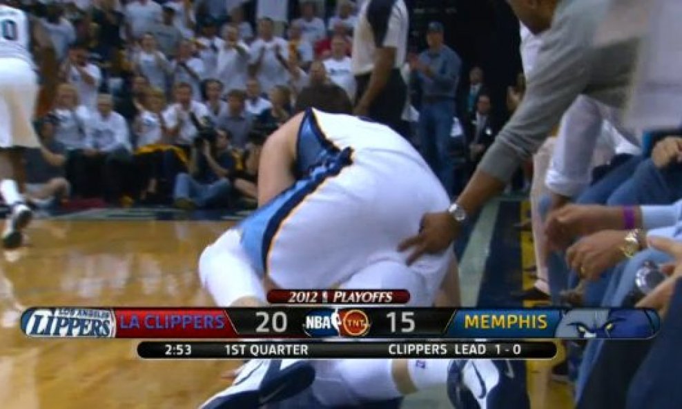 Marc Gasol 2012 Memphis NBA