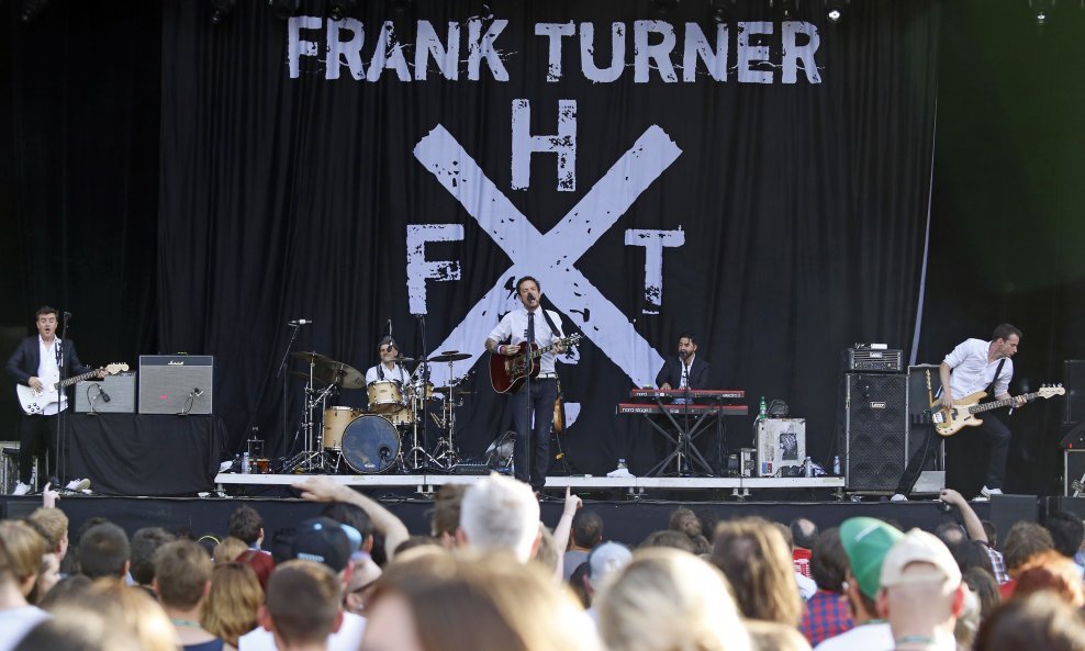 Frank Turner na INmusic festivalu 2015