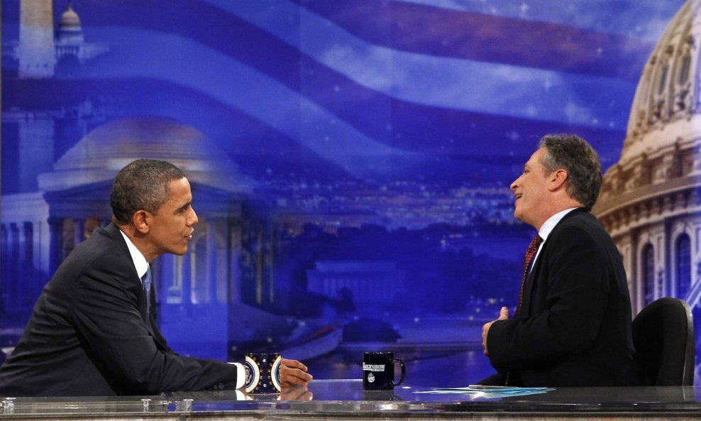 Barack Obama Jon Stewart Daily Show