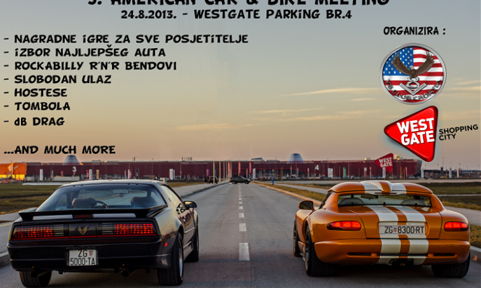 3. Susret američkih vozila V8 Kluba Hrvatska