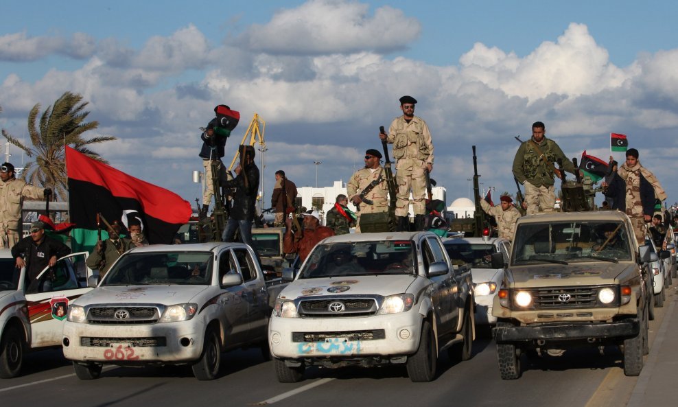 naoružane skupine libija