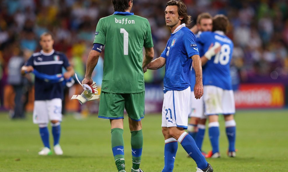 Gianluigi Buffon i Andrea Pirlo