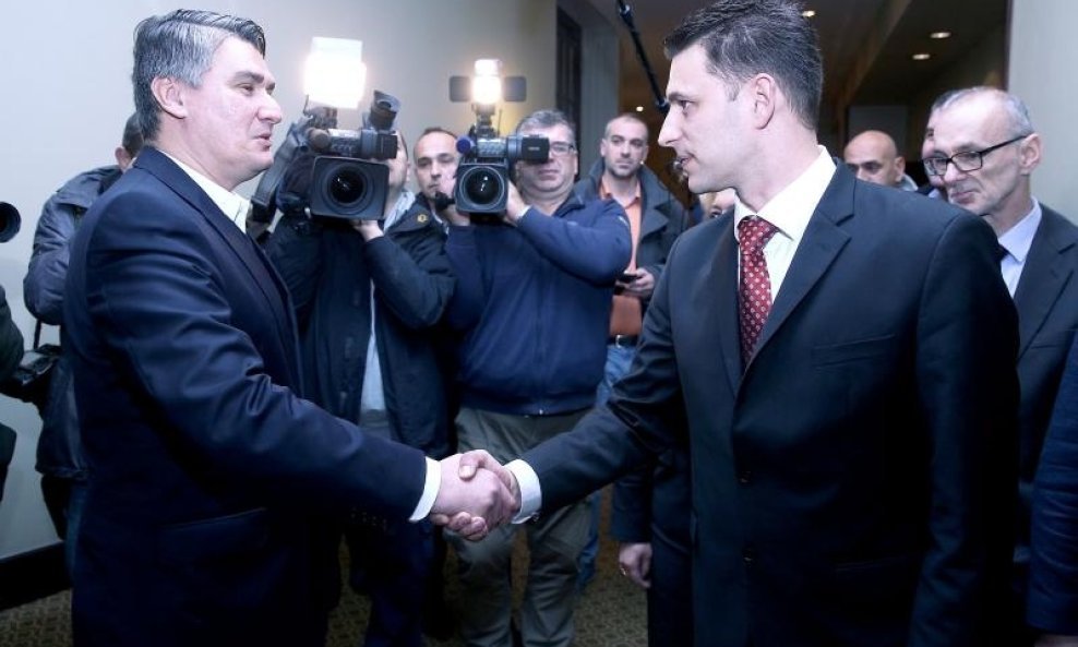 Zoran Milanović, Božo Petrov