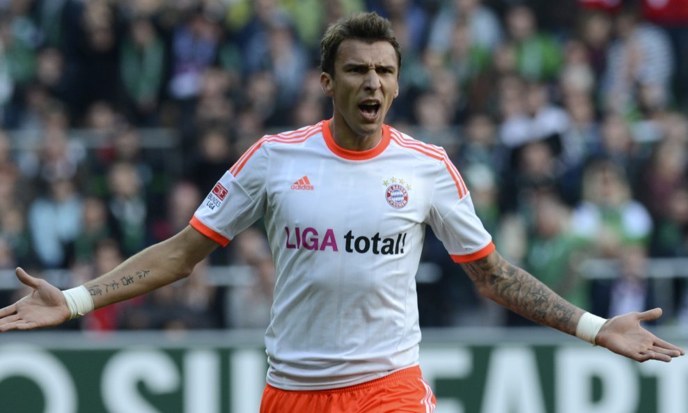 mario mandžukić bayern 2012