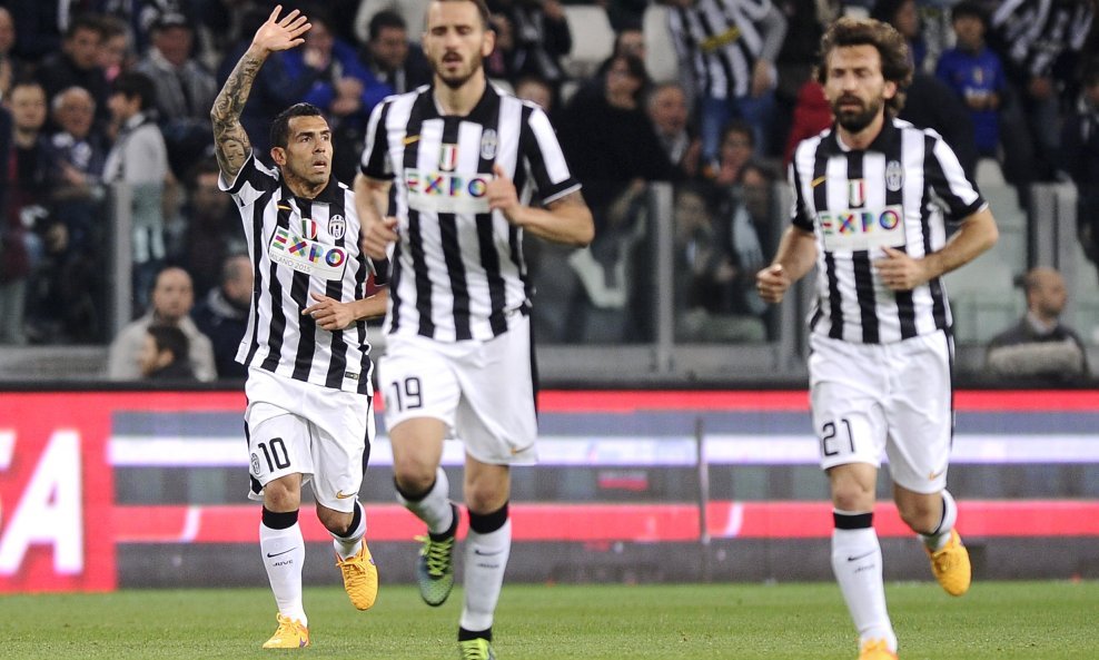 Carlos Tevez   Leonardo Bonucci   Andrea Pirlo