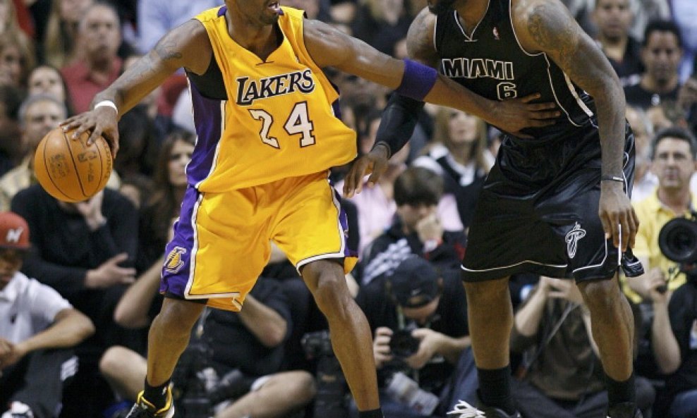 Kobe Bryant i LeBron James