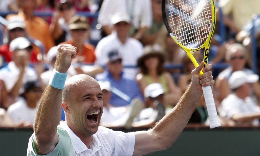 Ivan Ljubičić, veselje Indian Wells