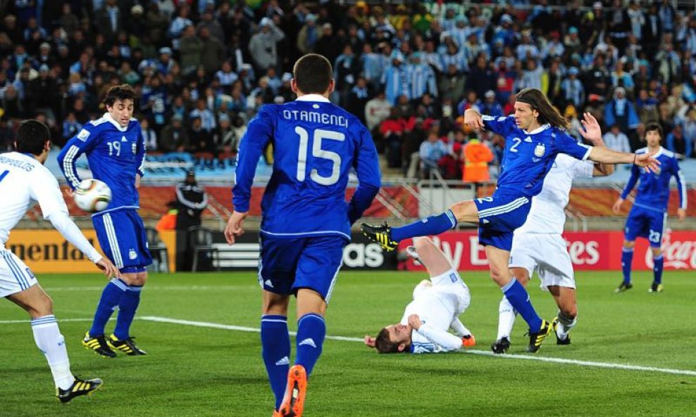 Martin Demichelis Argetina 2010