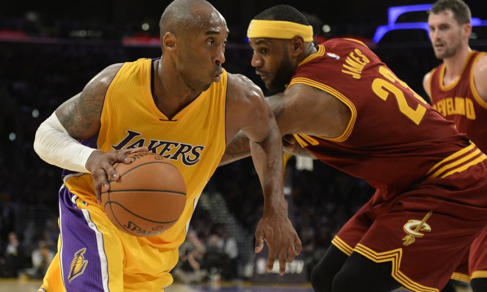 Kobe Bryant i LeBron James