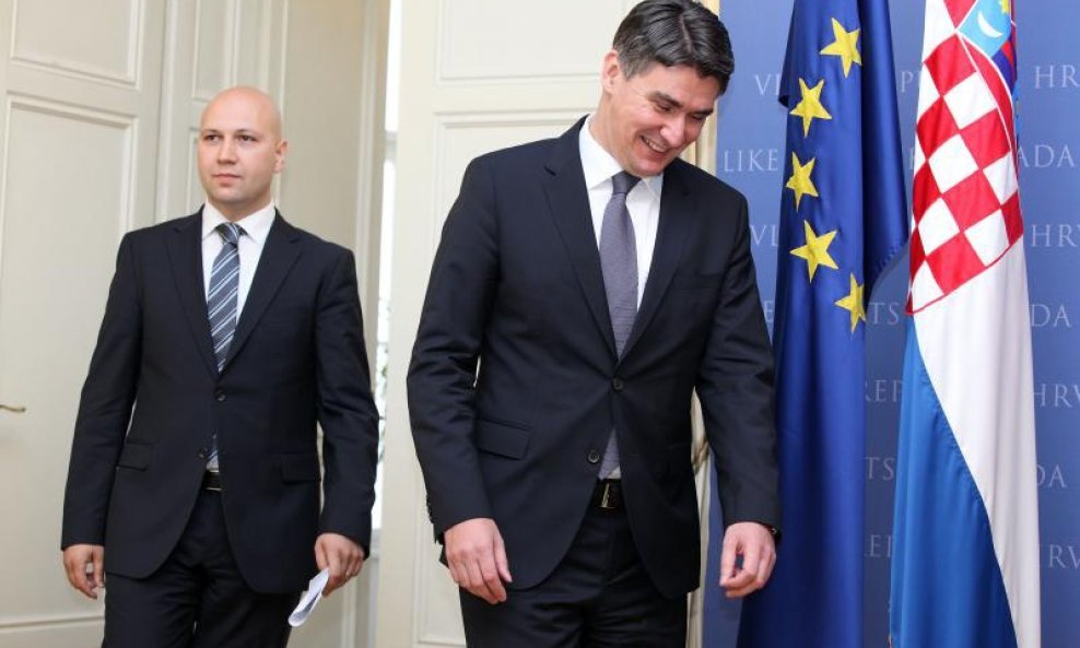 Mihael Zmajlović i Zoran Milanović