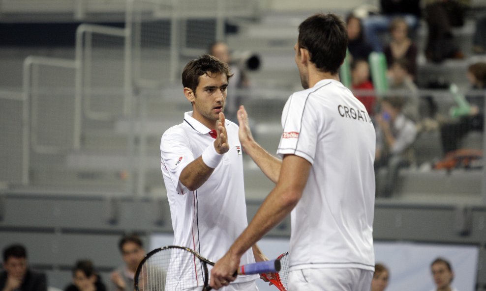 Davis cup, Hrvatska-Ekvador, Marin Čilić, Ivo Karlović 2010