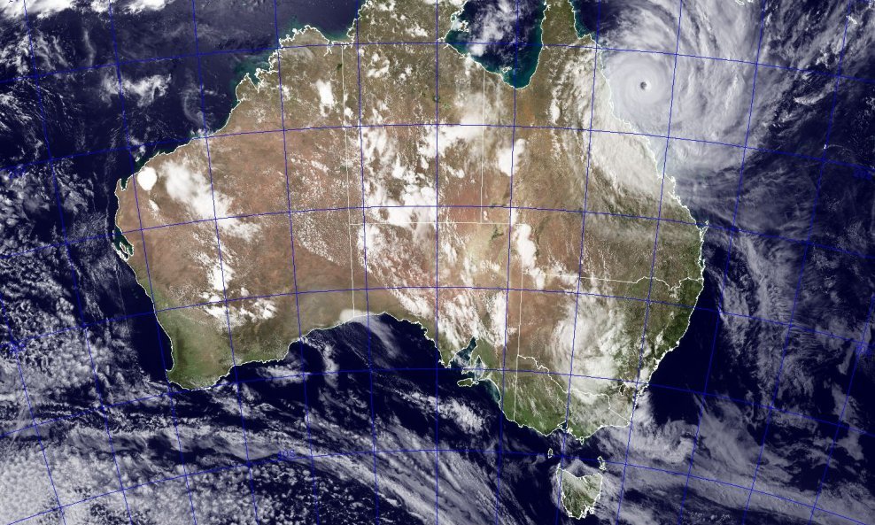 Uragan Yasi, Australija