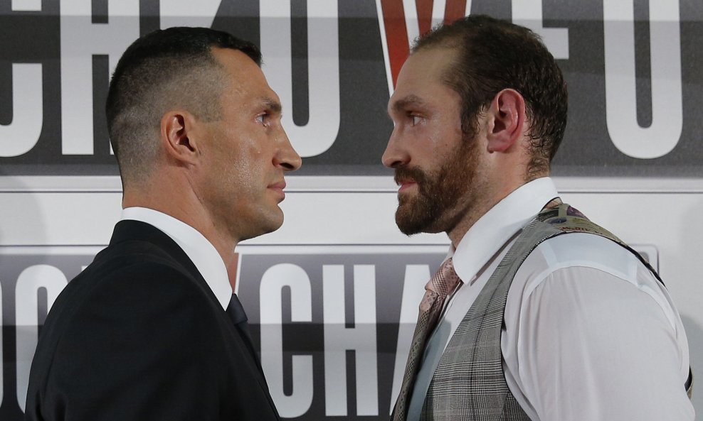 Vladimir Kličko i Tyson Fury