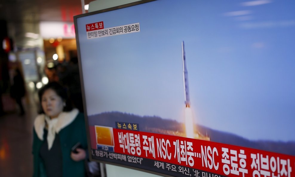 Lansiranje sjevernokorejske rakete dugog dometa
