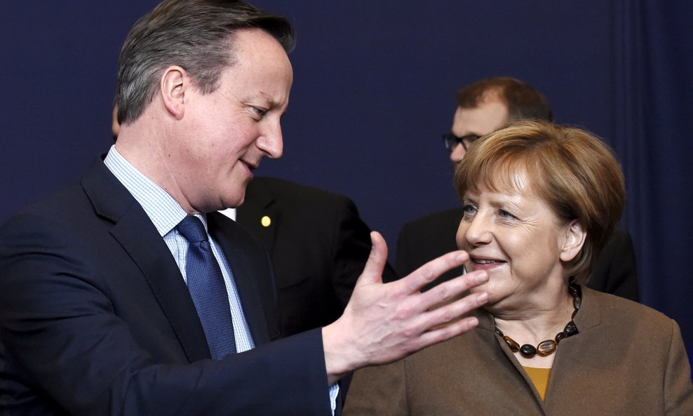 Britanski premijer David Cameron i njemačka kancelarka Angela Merkel
